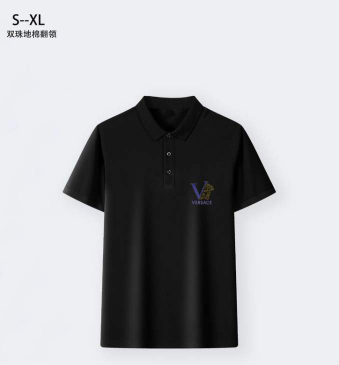Picture of Versace Polo Shirts Short _SKUVersaceS-XL1qn0225240